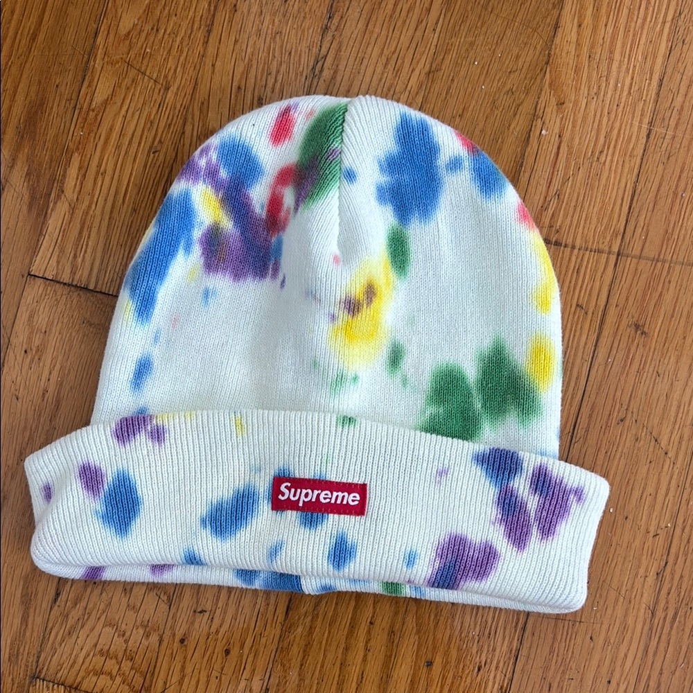 Supreme Tie-Dye Beanie Hat